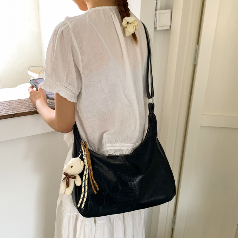 designer High-Quality Texture Bag for Women, Large Capacity 2025 New Summer Versatile Fashion Crossbody Bag, Casual Commuter Tot