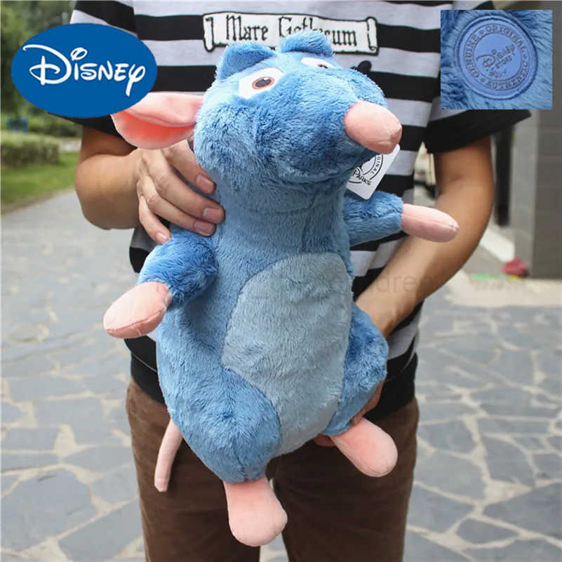 Disney 45cm Ratatouille Remy Large Mouse Plush Toy Soft Stuffed Animals Kids Doll For Children Gifts W250609