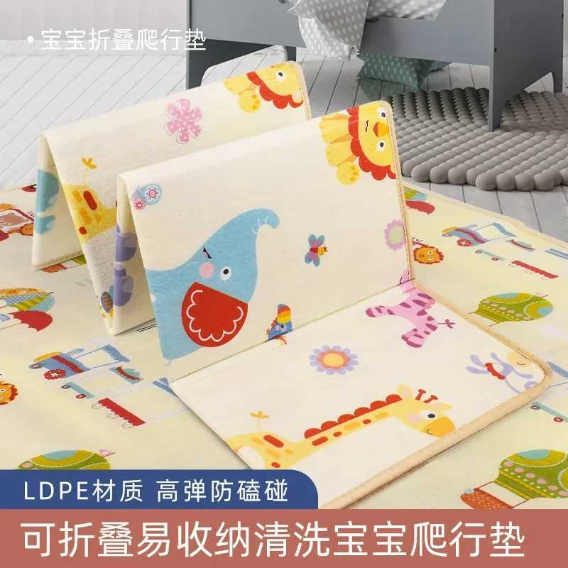 EVA Foam Puzzle Play Mats for Children Waterproof Carpet Interlock Exercise Floor Tile Crawling Rug 180x100cm Bedroom Decor y250609NWJ3