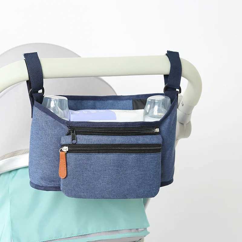 Baby Stroller Bag Pram Organizer Accessories Stroller Cup Holder Cover Trolley Organizer Pouch Travel Accessories Baby Care Bag y250609SCBH