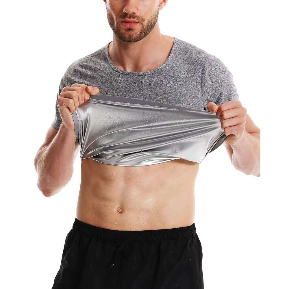 DHessentials 2025 Sports Bodysuit Compression Short Sleeve Undershirt Body Shaping Vest Shapers