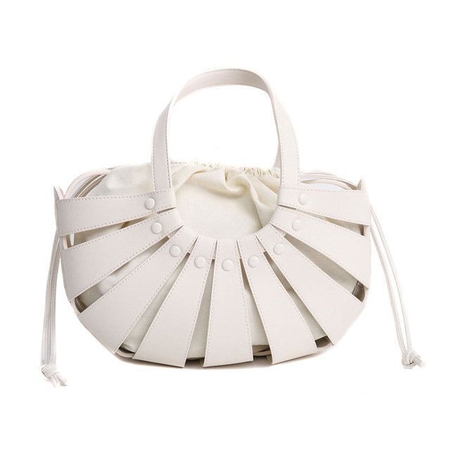 Designer Bag Women Handbags Basket Bags High Quality Leather Hollow New Design With Drawstring Versatile Two In One Shoulder Crossbody Bags