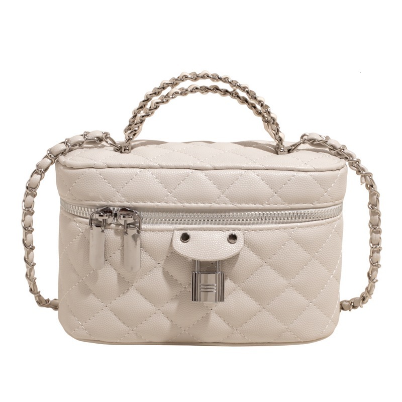 designer 2025 New Fashionable Casual Women's Shoulder Bag Quilted Chain Crossbody Bucke
