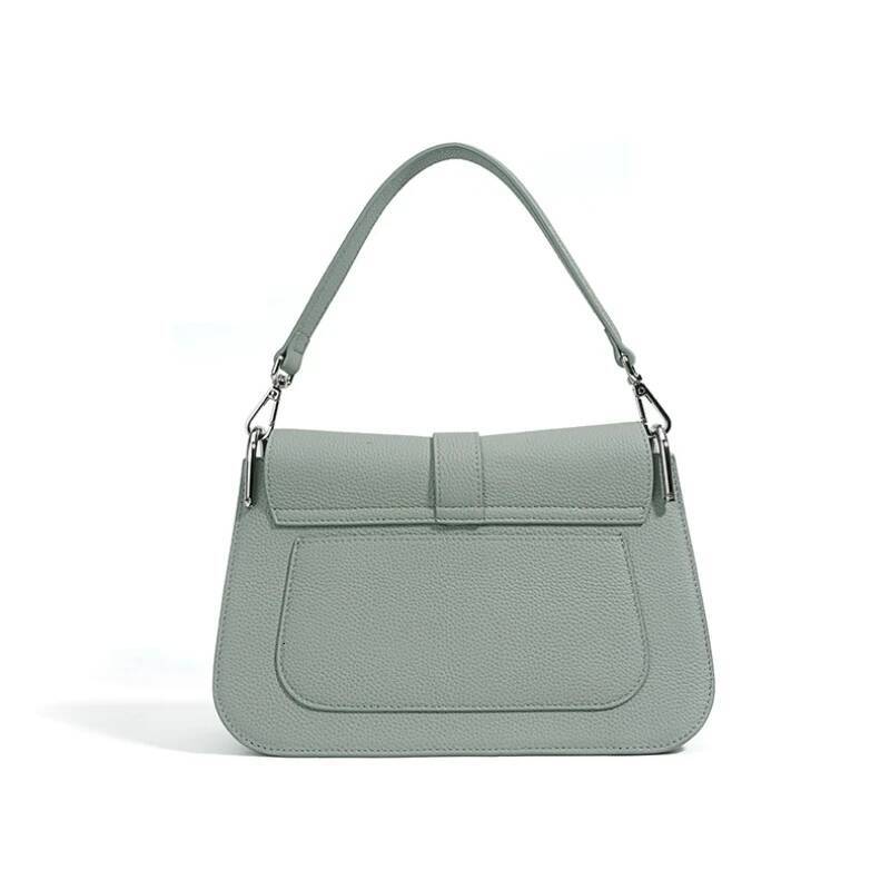 Jonlily Women Genuine Leather Shoulder Female Handbag Totes Casual Crossbody Small Daybag Commuter Bag Purse -Kg1837