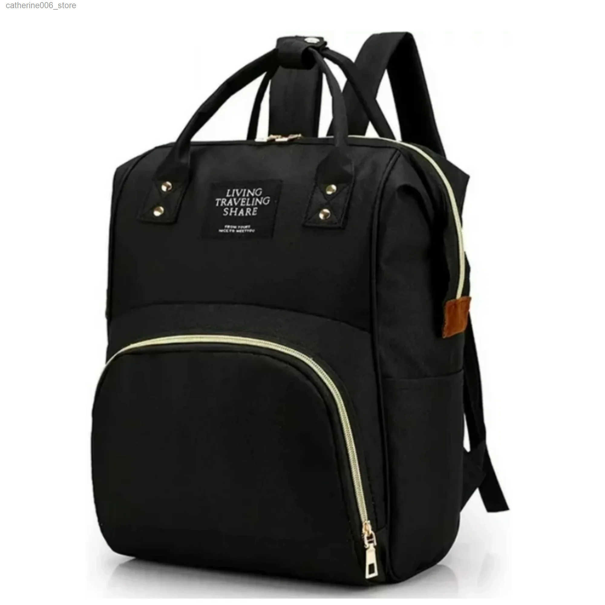 Nappy Backpack Bag Mummy Large Capacity Bag Mom Baby Multi-Function Waterproof Outdoor Travel Diaper Bags y250609GDHE