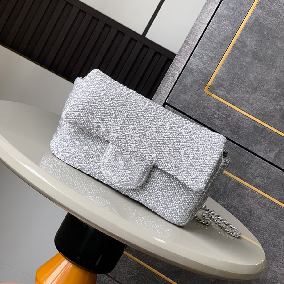 25P Designer Flap Bag Rattan Genuine Leather Shoulder Bag 21cm Diamond quality Luxury Chain Bag With box C354