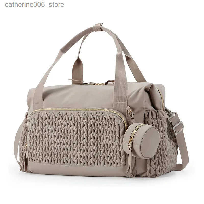 Mommy Diaper Bag Baby Stroller Organizer Backpack Large Capacity Outdoor Travel Maternity Bag with Insulated Pocket Changing Pad y2506095N79