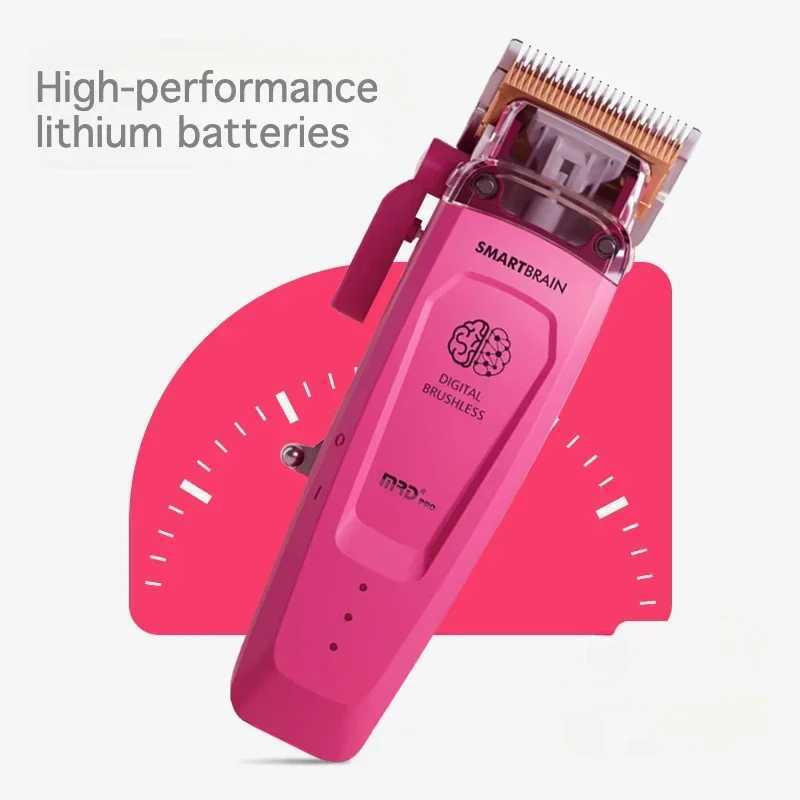 MRD smart GMT-90-4 Hair Clippers Professional Full Metal Body High-Torque Digital Brushless Motor Cordless Hair Clippers for men W250609