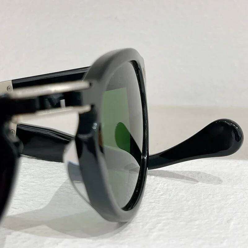 Foldable 100 Anniversary Limited Handmade Edition Sunglasses Potable Designer Acetate Men Classical and Women Gift Eyeglasses