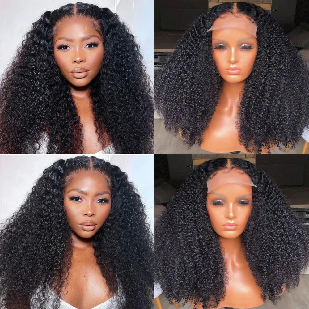 240 Density 13x6 HD Deep Wave Lace Frontal Wigs 13x4 Water Wave Curly Human Hair Glueless Lace Front Wig 30 40 Inch Closure Synthetic Wig