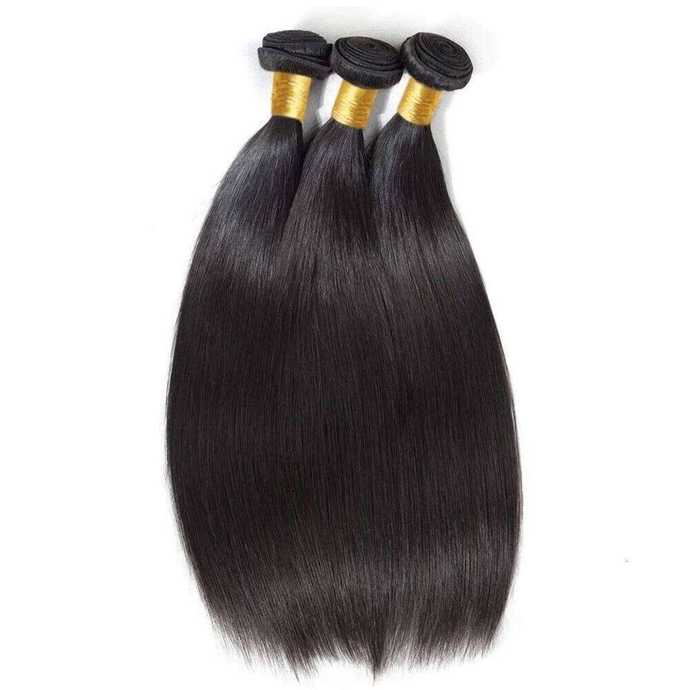Straight Weave Extensions Bundles 100% Human Hair For Women