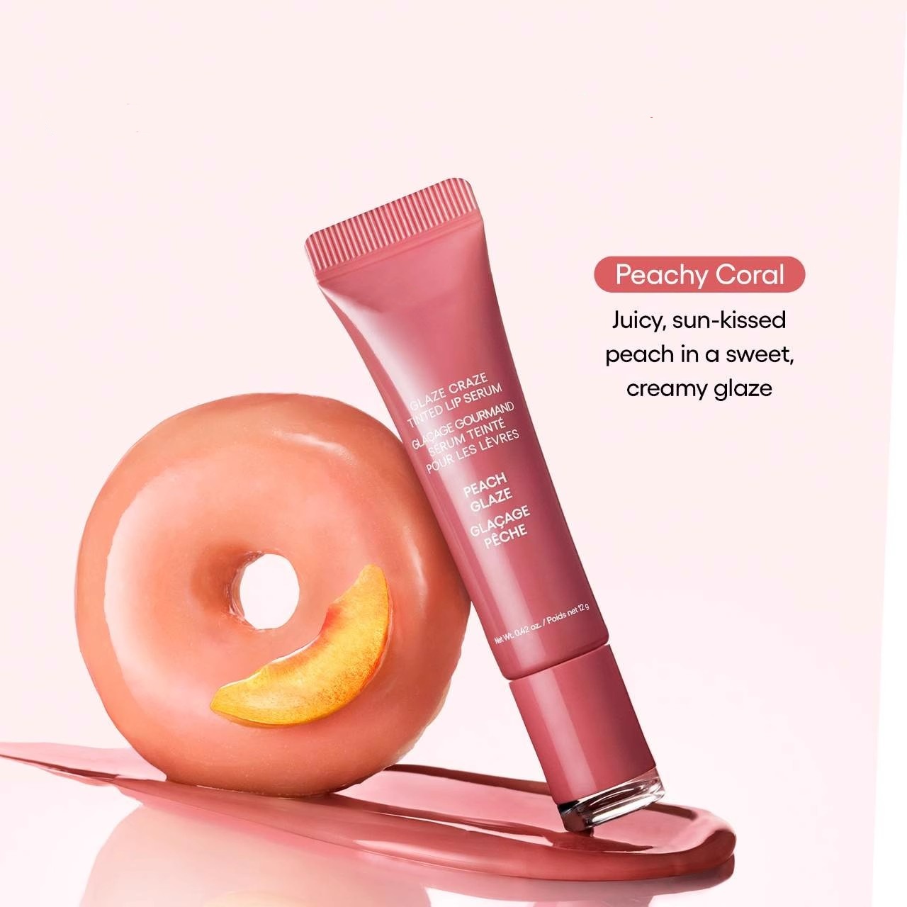 Colored lip gloss, liquid hydrating and moisturizing, light and shiny lip balm, water gloss lip glaze moisturizing lip milk.