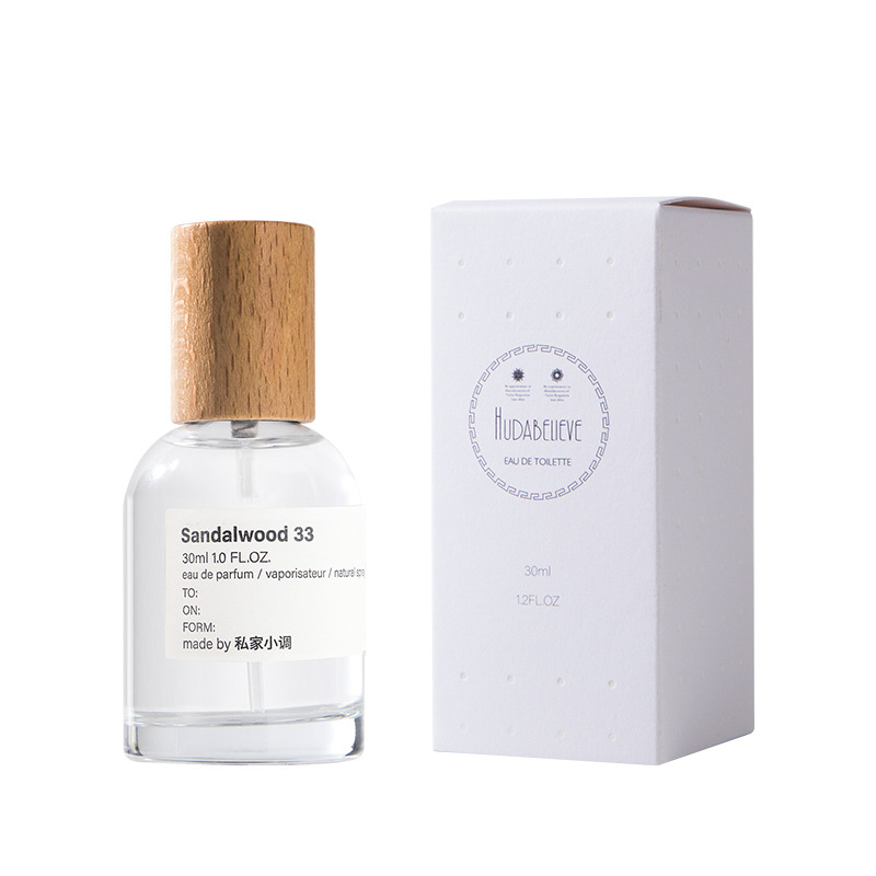 Chic Minimalist Designer Perfumery Collection featuring Soft-Spiced Top Note Composition