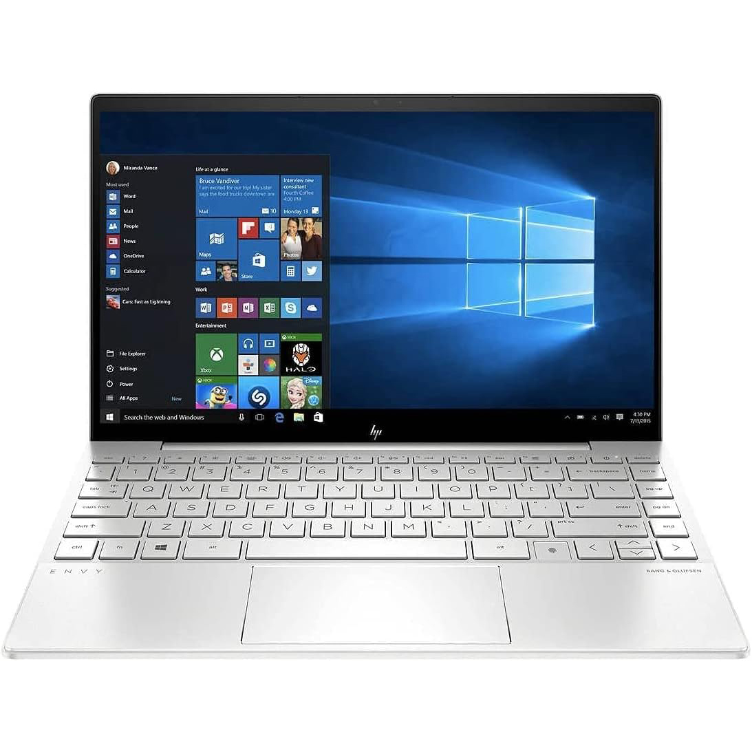 HP Laptop 13 13.3" 1920 x 1080 LED-Backlit Intel Core i5-1135G7 4-Core 8GB DDR4 256B SSD Windows 11 Home Silver(USED 90% NEW)
