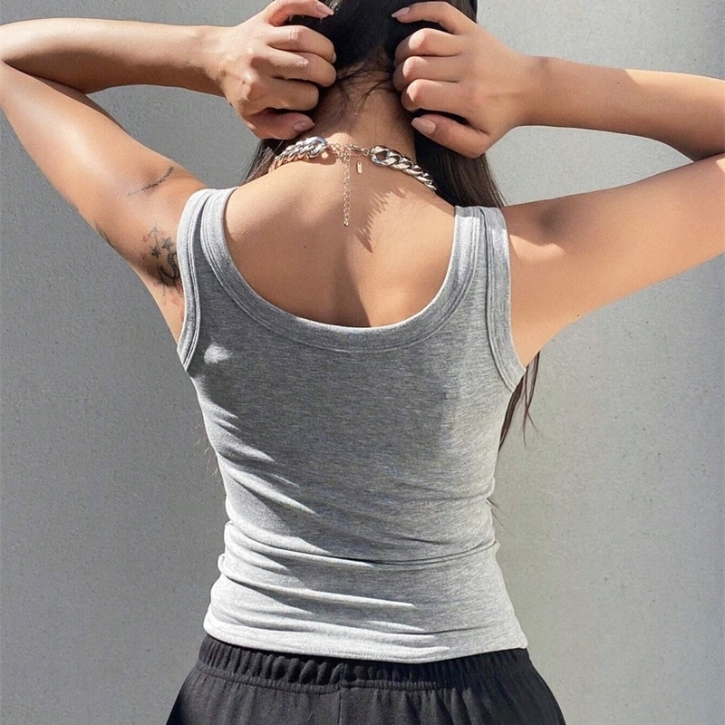 Camisole Tank Soft Top For Women Summer Outfits Tight And Sexy Knitted Bottom Shirt Sleeveless Outerwear 250527