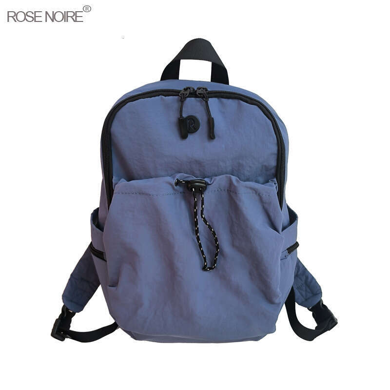 Casual Solid Color Versatile Commuter Lightweight Large Capacity Outdoor Backpack Harajuku Style Student Bag