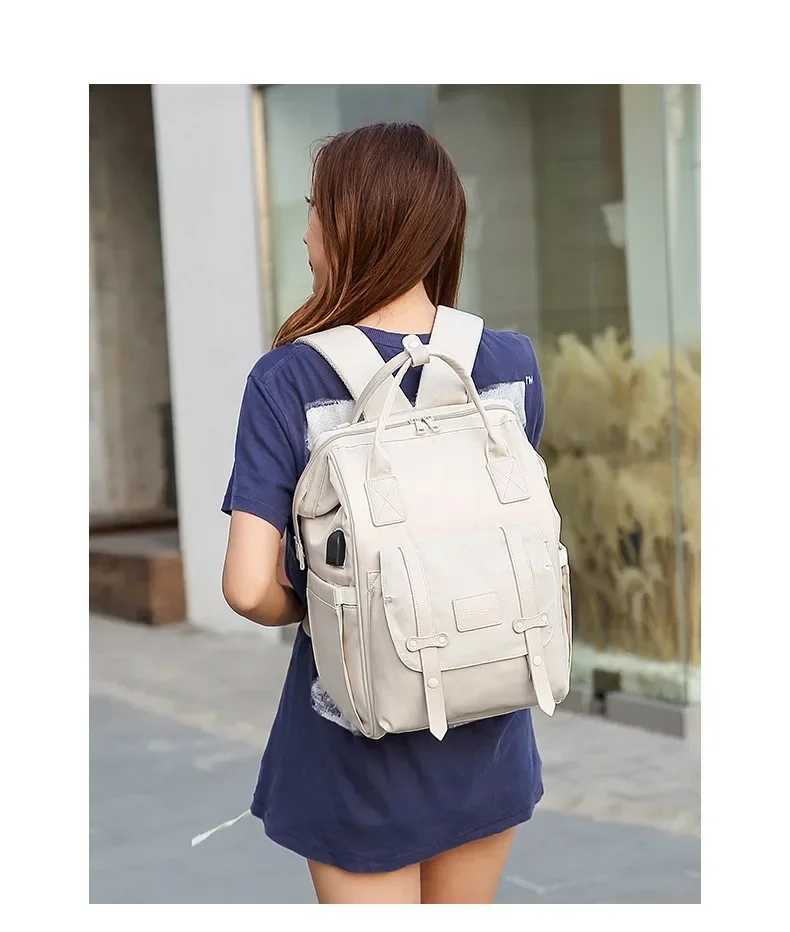 Mummy Bag Backpack Waterproof Multi Colors Storage Handbag Outdoor Travel Mommy Maternity Bag For Baby Stuff 2 Layers y250609X3GX