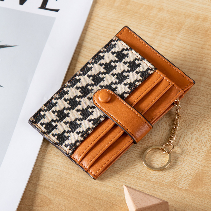 High Quality New Free Delivery Design Bag Millennium Pavilion Women's Ultra-thin Small Bag 2025 New Single Card Clip Compact Multi Slot Portable 