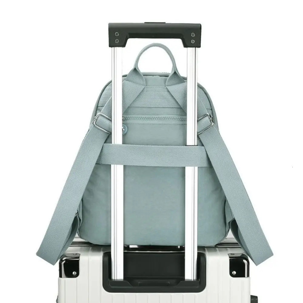 Casual Large Capacity Shoulder Bag Student Waterproof Lightweight Mini Rucksack Wearresistant Small Backpack Travel 250604z