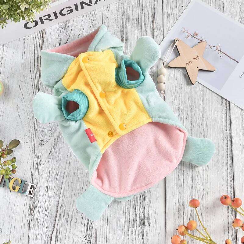 Green Happy Turtle Halloween Pet Dog Clothing For Small Puppy Cat Hood Two Legs Winter Warm Doggie Outfit Hoodie Apparel ets