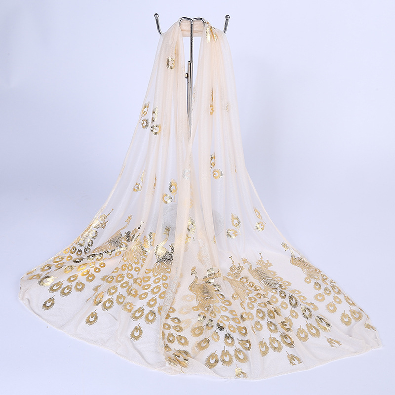 K968 Summer new chiffon scarf silk scarf long printed scarf women sunscreen shawl beach towel manufacturers wholesale