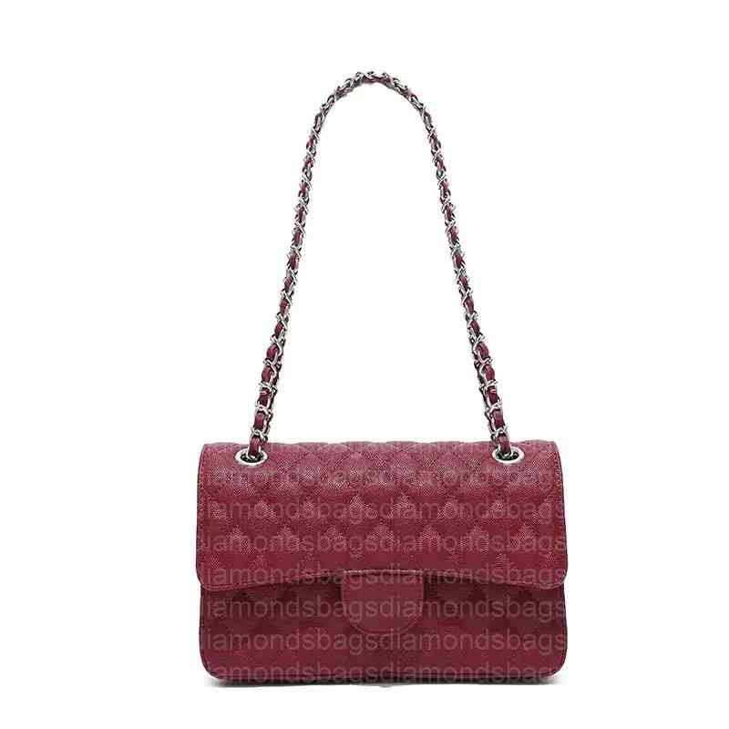 Designer Luxury Bags 2025 Shoulder tote bag Crossbody Chain Flap 10A High Quality Caviar Style Litchi Leather Hardware Women Tote Bags Multicolor Handbags Wallet