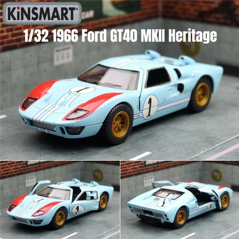 Free shipping 1 32 1966 Ford GT40 Alloy Track Sports Diecast Metal Toy Racing Car Vehicles Model Silation Collection Children Gift