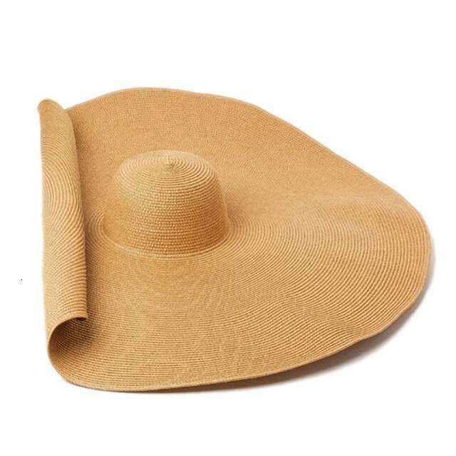 Extra Large Straw Wide Brim Beach Sun Protection Hat