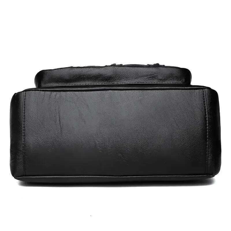 NEW hot Women's PU Multilayered Soft Leather Ladies Fashion Simple Shoulder Mom's Bags Crossbody Bag