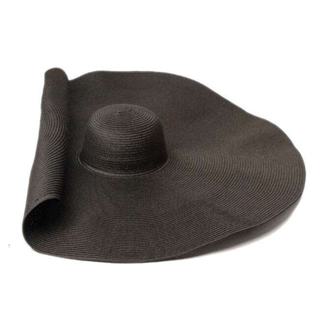 Extra Large Straw Wide Brim Beach Sun Protection Hat
