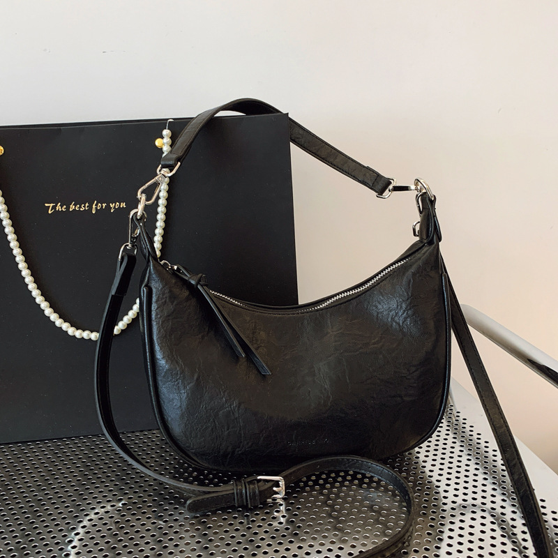designer 2025 New Small Bag for Women, High-End Crossbody Dumpling Bag, Niche Design, Fashionable Versatile Commuter Underar