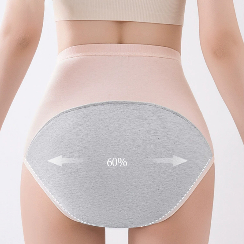 Men's and women's physiological pants leak proof and incontinence proof underwear, washable pure cotton pull-up pants, anti side leakage dia