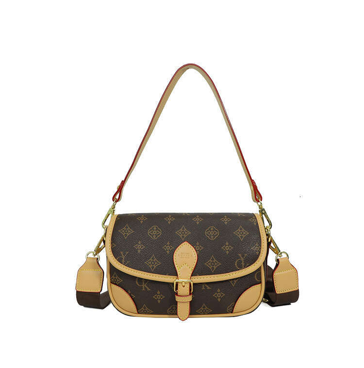 2025 New Luxury Small Square Printed Fashion Crossbody Large Capacity Commuter Shoulder Bag for Women