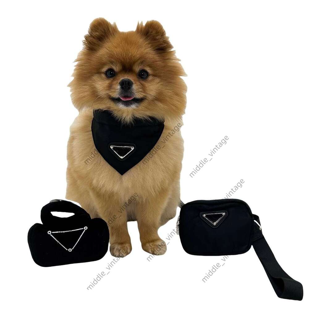 Trendy Brand Chest And Back Designer French Bulldog Pet Leather Set Harness Dog Leash