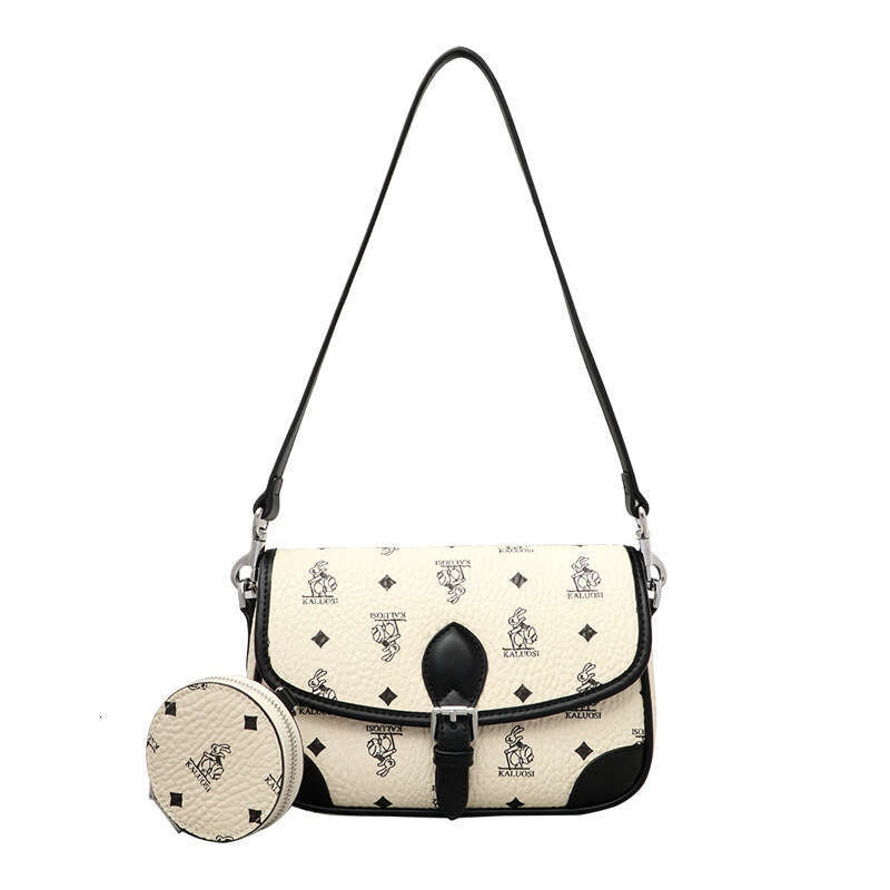 2025 Summer New Bunny Small Square Korean Style Casual Shoulder Simple Fashion Versatile High-end Crossbody Bag