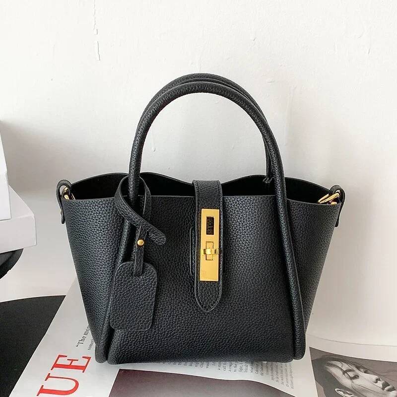 Women's Cow Genuine Leather Shoulder Bag High Quality Designer Handbags Ladies Cowhide Fashion Tote Crossbody Bags Female