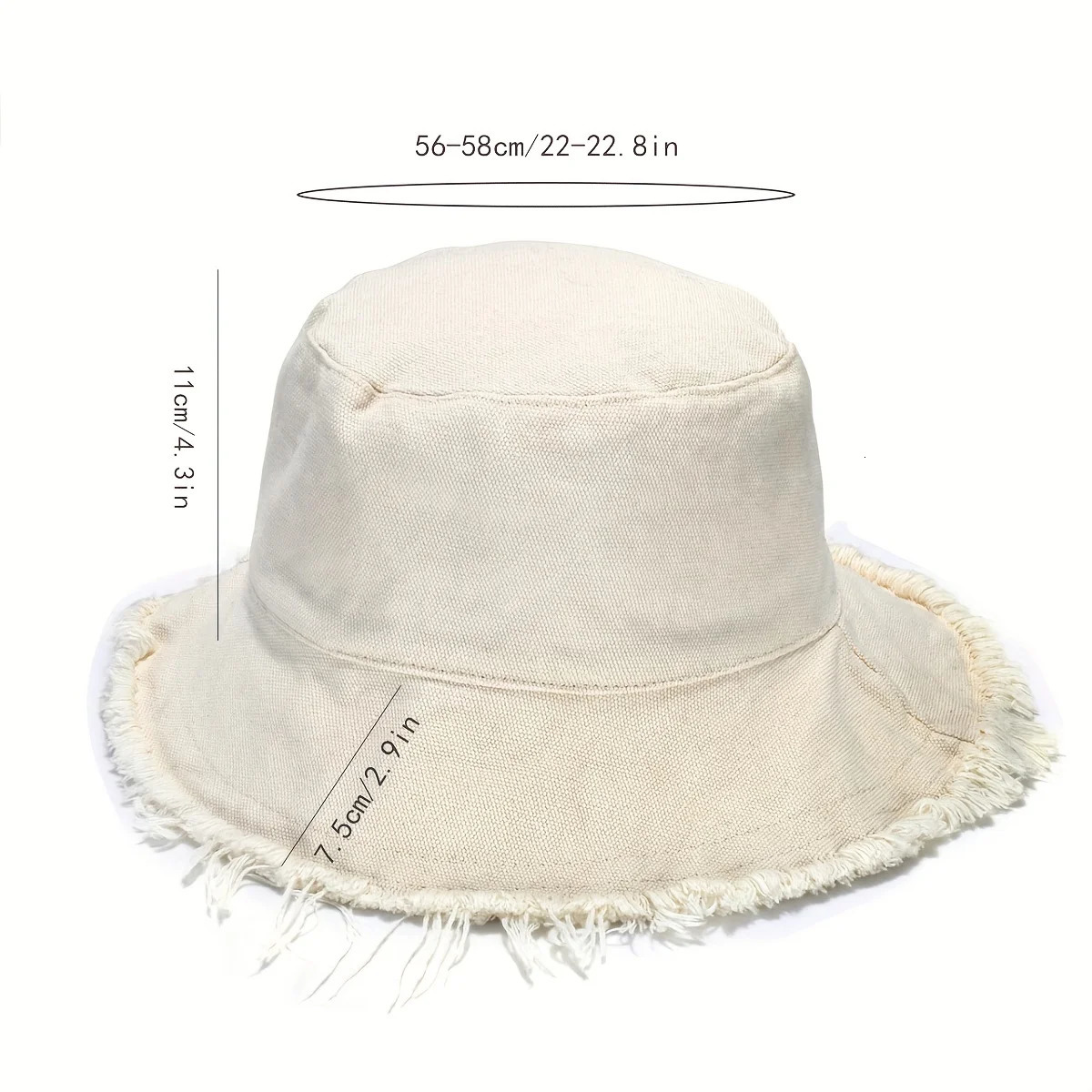 Japanese minimalist mens and womens fur trimmed fishermans sun hat summer leisure wide brimmed cotton hat beach vacation trav 250606