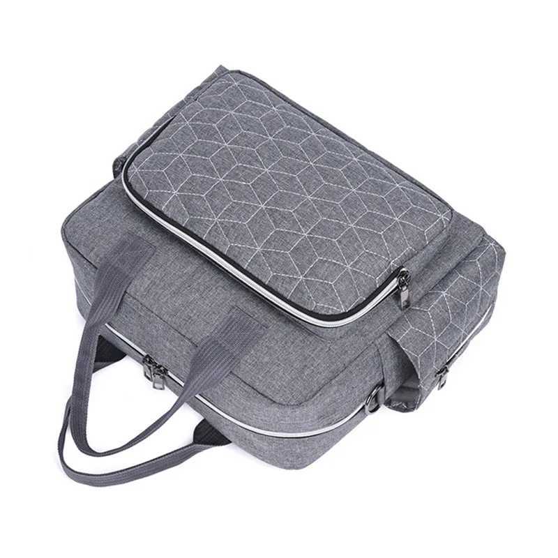 Baby Diaper Bags Large - Capacity Waterproof Nappy Mummy Waterproof Travel For Mom Stroller Maternity Shoulder Fashion Portable y250609K6QU