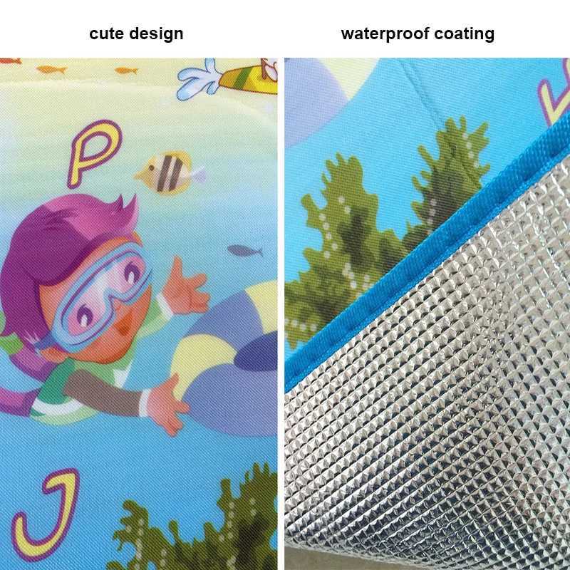 120*90cm Baby Play Mat EPE Activity Gym Kids Crawling Mats Carpet Baby Game Carpet for Children Rug Floor Newborns Eva Foam Toys y250609JKX6