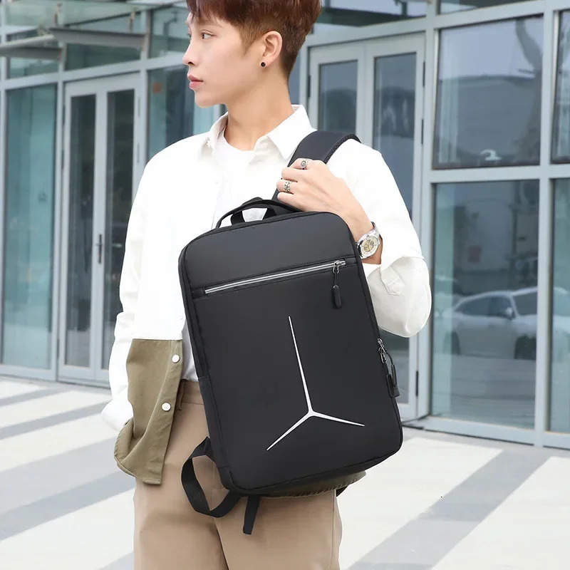 Anti-theft USB Waterproof Hard Case Travel Smart Laptop Motorcycle Backpack Man EVA Fashion Business Mens Shell Backpack 250609