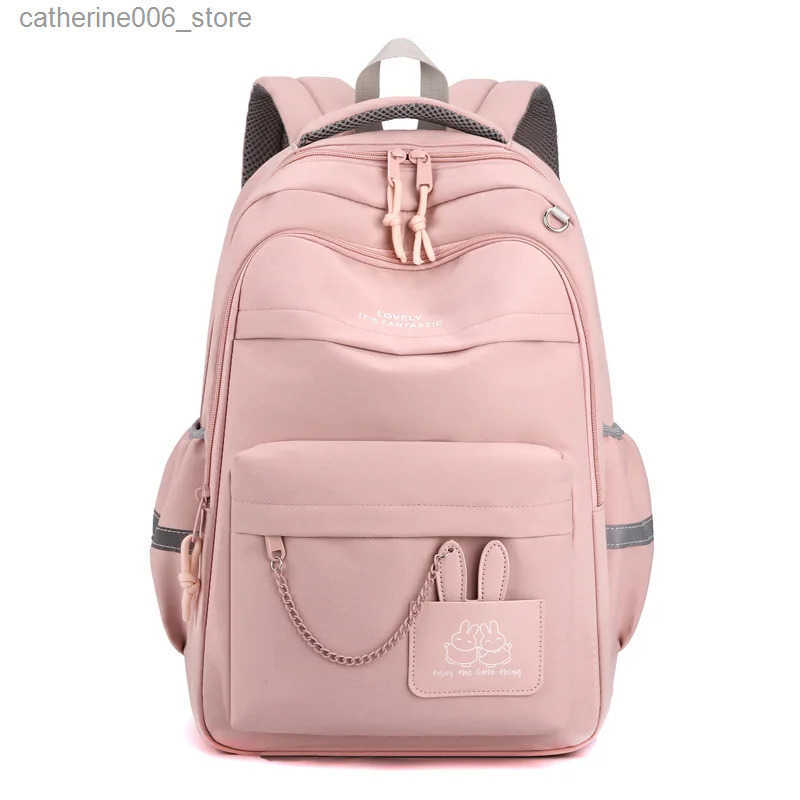 Girls School Bag for Kids Purple School Backpack for Girls Children Pink Bookbag Primary Students Gift Large Capacity Backpack y250609IQ1I