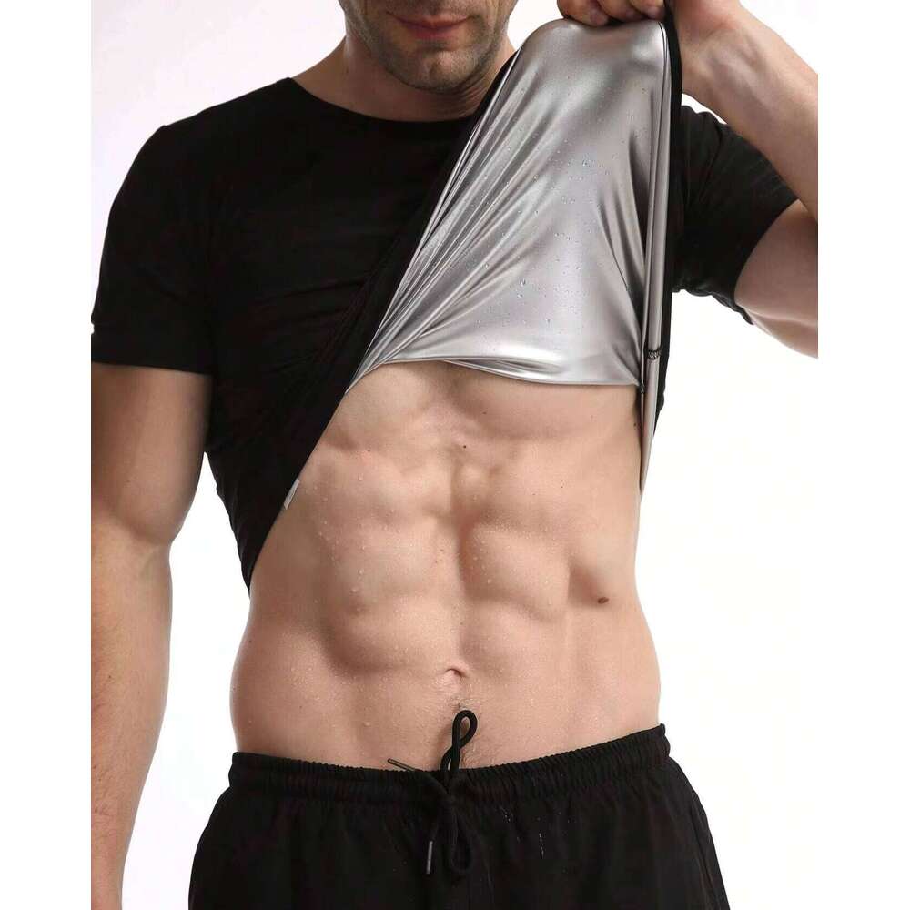 DHessentials 2025 Sports Bodysuit Compression Short Sleeve Undershirt Body Shaping Vest Shapers