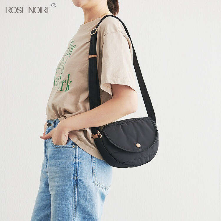 Straight Nylon Casual Women s Round Small Versatile Crossbody Single Shoulder Bag Trendy