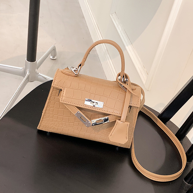 Bags Designer Women Bag Crocodile Pattern High End For Women Autumn Winter New Fashionable Handbag Versatile Shoulder And Crossbody Bag Enuine Leather