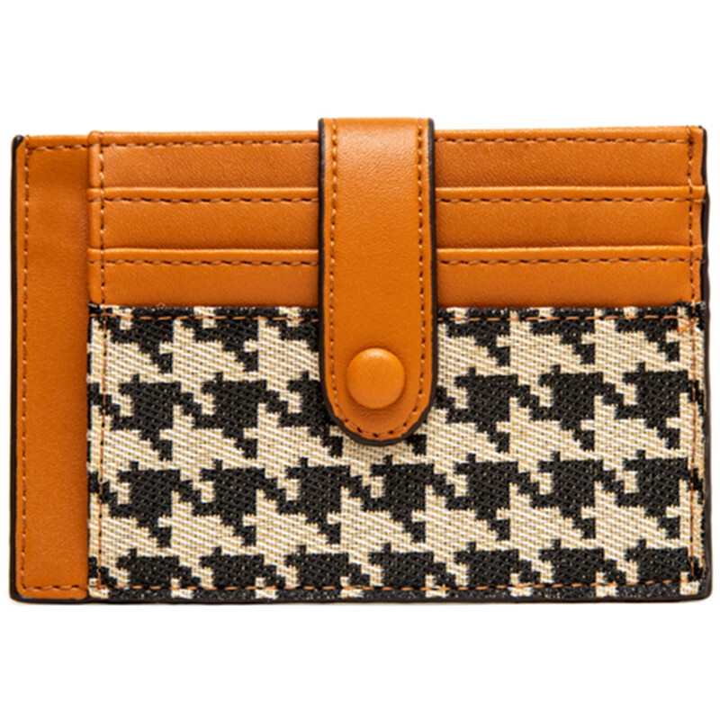 High Quality New Free Delivery Design Bag Millennium Pavilion Women's Ultra-thin Small Bag 2025 New Single Card Clip Compact Multi Slot Portable 