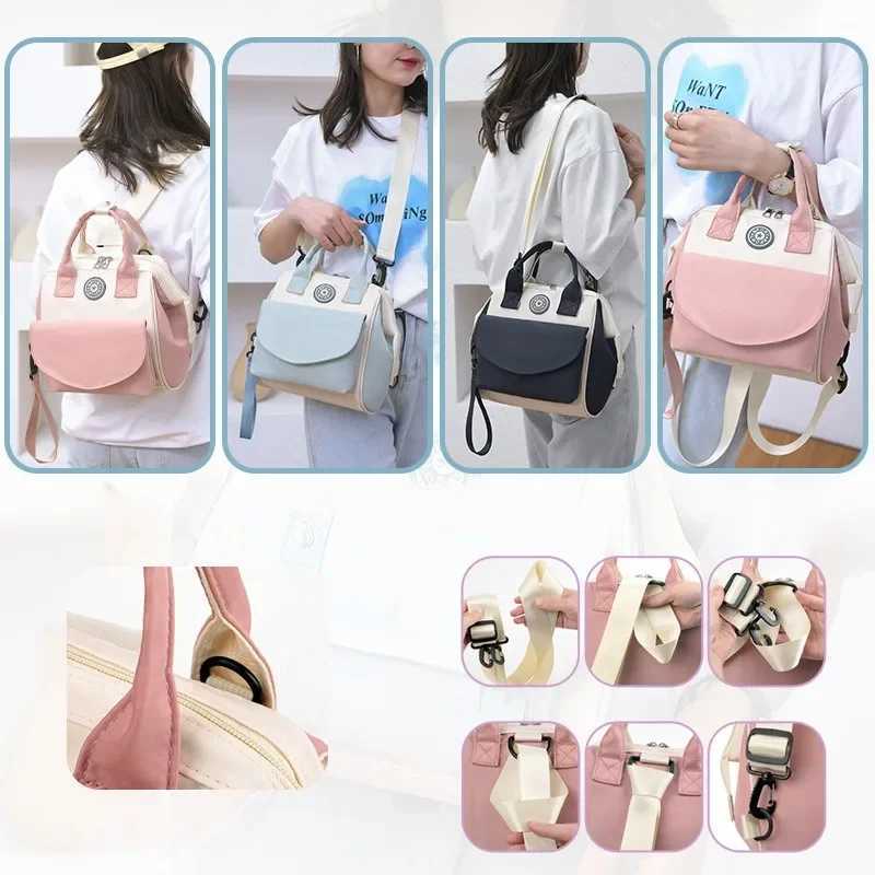 Fashion Baby Diaper Bag Large Capacity Mommy Maternity Bag Portable Multifunctional Nappy Waterproof Bag for Baby Care y250609N62O