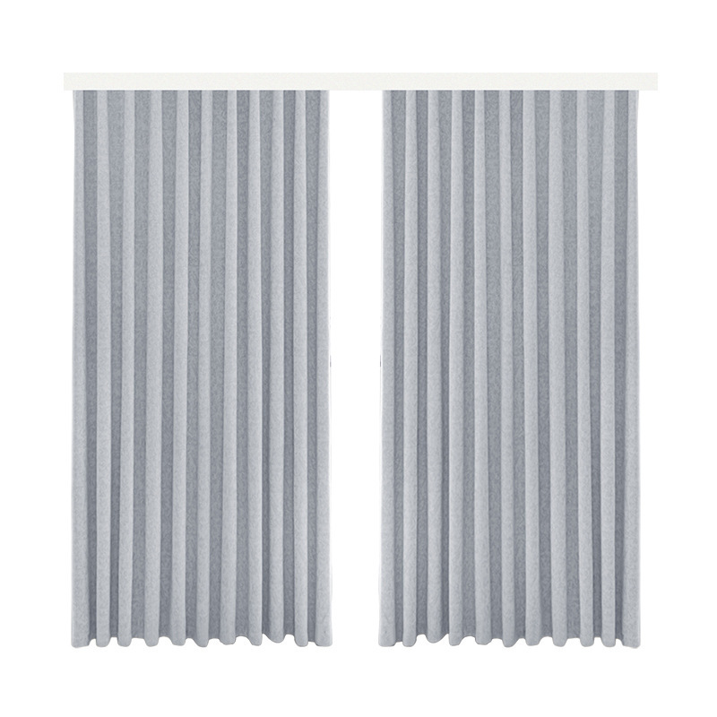 A591 Retro French full blackout curtain whole house custom chenille jacquard bedroom curtains new