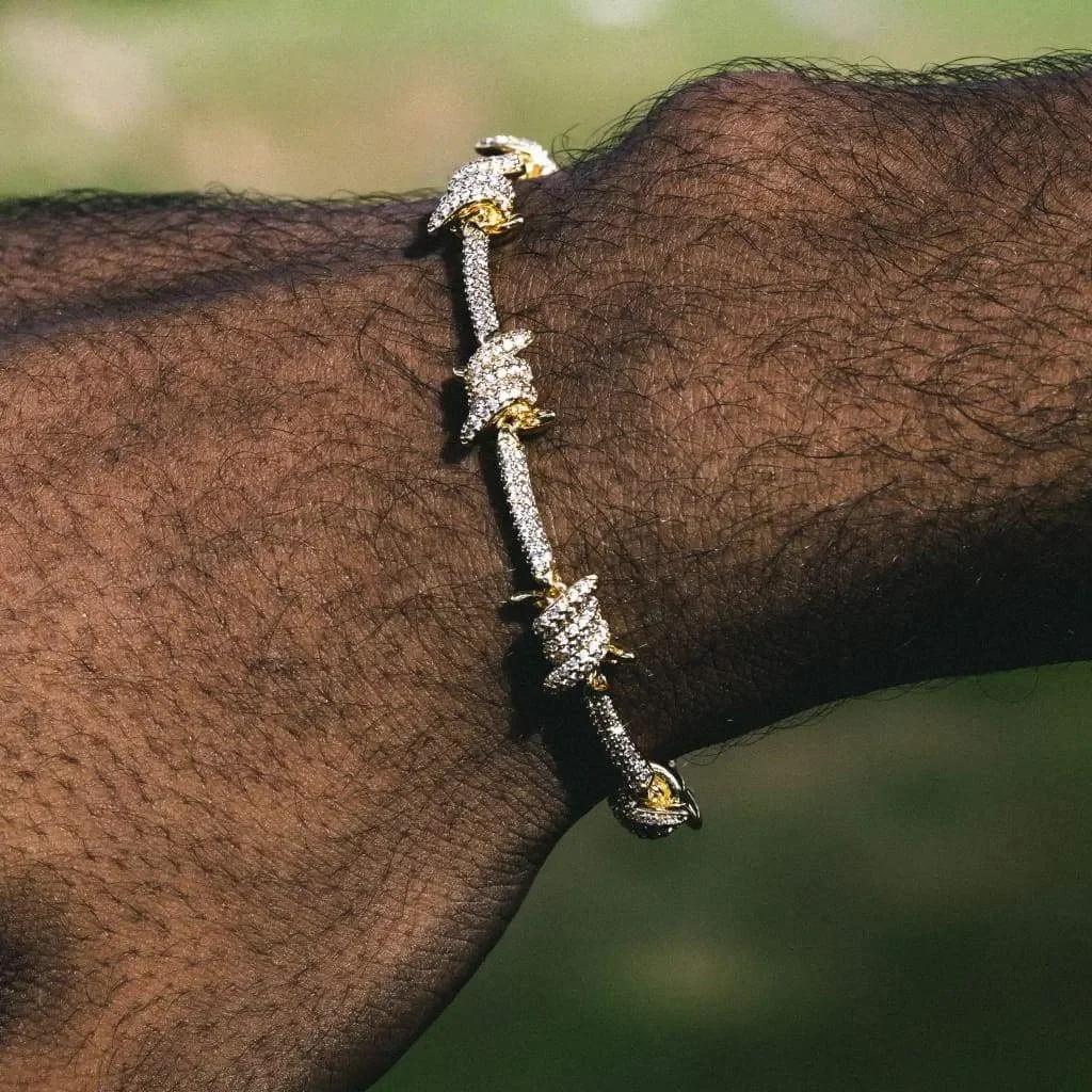 sdzstone 2025 Summer New Design Twist Brambles Charm Link Chain Choker bracelet Necklaces With Bling Cubic Zirconia Paved For Women Men Hip Hop Jewelr