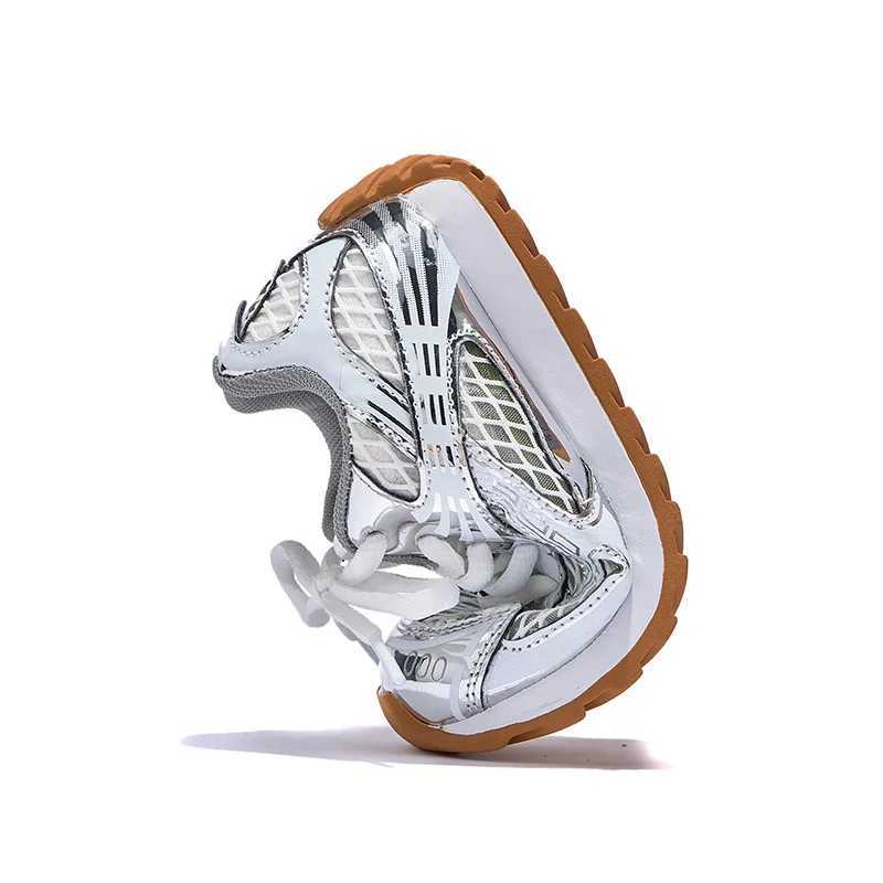 2025 Summer Toddler Kid Breathable Orbit Metallic Rubber Mesh Sneaker Children Casual Fashion Shoe Boy Girl Sports Walking Shoes Z250609