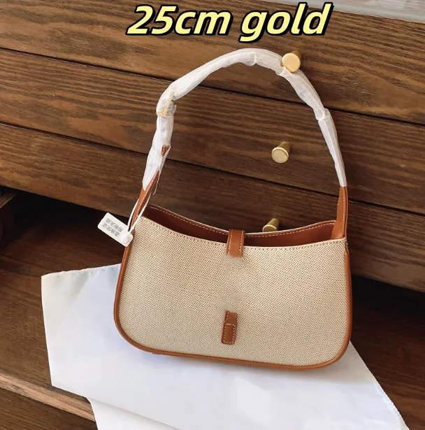 Hobo bag Women's Shoulder Bags Underarm Bag Designer Bag Handbags Purses Baguette bag High Quality Fashion bag Knitted linen bag